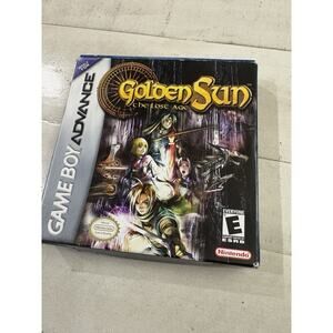 Nintendo Golden Sun The Lost Age Game Boy Advance Complete Box w/ Map